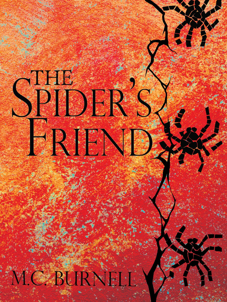 book cover for The Spider's Friend by M.C. Burnell