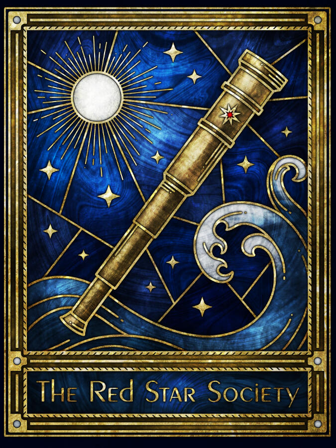 book cover for The Red Star Society by Sirius